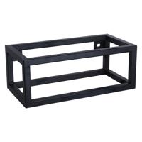 Differnz handdoekhouder voor fontein | mat zwart | 40 x 22 x 15.5 cm