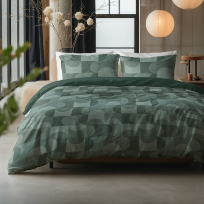 Dekbedovertrek Katoen - Cuba - Lits-Jumeaux (240x220 Cm) - Meerkleurig Katoen - - Sleeptime Pure - Dekbed-Discounter.nl