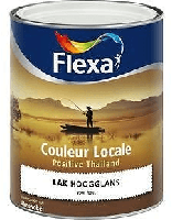 flexa couleur locale hoogglans 6075 positive thailand bamboo 750 ml