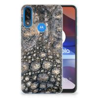 Motorola Moto E7/E7i Power | TPU Hoesje | Krokodillenprint