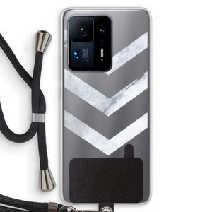 Marmeren pijlen: Xiaomi Mi Mix 4 Transparant Hoesje met koord