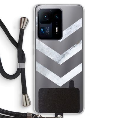 Marmeren pijlen: Xiaomi Mi Mix 4 Transparant Hoesje met koord