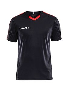 Craft 1905561 Progress Contrast Jersey M - Black/Bright Red - XXL