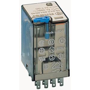 Finder 55.34.9.110.5090 Steekrelais 110 V/DC 7 A 4x wisselcontact 1 stuk(s)