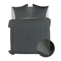 Dekbedovertrek Percale - (x cm) - Grijs Katoen/Percale katoen - Dessin: Effen - Yellow Suites - Dekbed-Discounter.nl