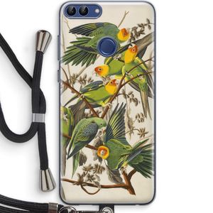 Carolinaparkiet: Huawei P Smart (2018) Transparant Hoesje met koord