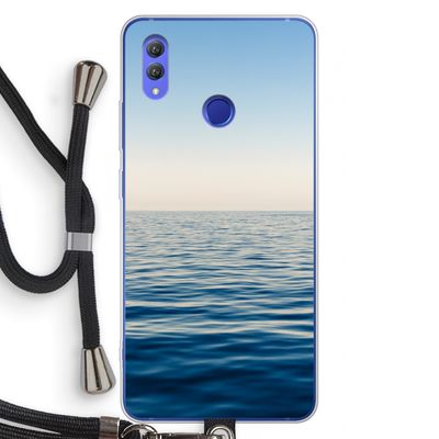 Water horizon: Honor Note 10 Transparant Hoesje met koord