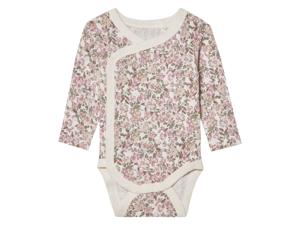 lupilu Baby romper (bloemen, 50/56)
