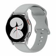 Solid color sportband - Grijs - Xiaomi Mi Watch / Xiaomi Watch 2 / Xiaomi Watch S1 / S2 / S3 / S4