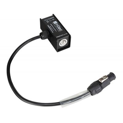 Hilec Adapter van PowerCON IN/UIT naar PowerCON True1 UIT