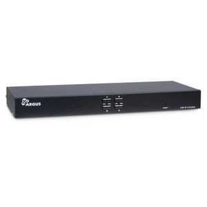 Inter-Tech AS-9104DA KVM-switch Rack-montage Zwart