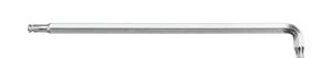 Wiha 366T006TS Stiftsleutel TORX® kogelkop met kort been, titaanzilver T6 x 80 mm - 40967