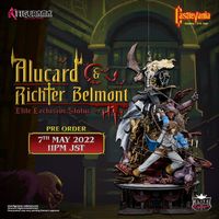 Castlevania: Symphony of the Night Elite Exclusive Statue 1/6 Alucard & Richter Belmont 91 cm - thumbnail