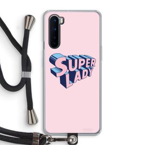 Superlady: OnePlus Nord Transparant Hoesje met koord