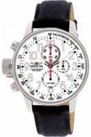 Horlogeband Invicta 1514.01 Leder Zwart