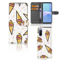 Sony Xperia 10 III Book Cover Icecream