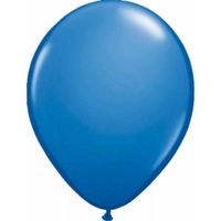 Donkerblauwe ballonnen 100 stuks 30cm - thumbnail