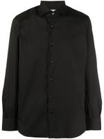 Mazzarelli chemise ajustée classique - Noir