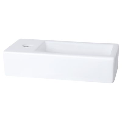 Fontein Differnz Ravo 38.5x18.5x9 cm Links Keramiek Differnz
