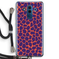 Purple Giraffe: Huawei Mate 10 Pro Transparant Hoesje met koord