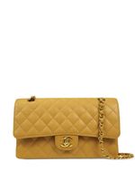 CHANEL Pre-Owned sac porté épaule Double Flap (2003) - Jaune