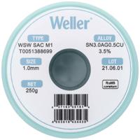 Weller WSW SAC M1 Soldeertin, loodvrij Spoel Sn3,0Ag0,5Cu 250 g 1 mm - thumbnail