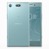 Sony Xperia XZ1 Compact | TPU | Siliconen hoesje | Marmer Goud