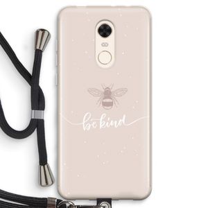 Be(e) kind: Xiaomi Redmi 5 Transparant Hoesje met koord