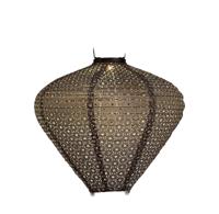 Solar Lampion 33 x 29 cm Grey - Annas collection