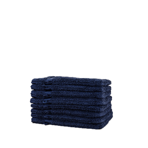 Dekbed Discounter 8-PACK  Luxe Washandjes Kleur : Donkerblauw