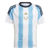 adidas Messi Trainingsshirt Kids Lichtblauw Wit Zwart Goud