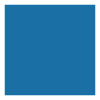 Creativ Company Linoleum verf - blauw, 250ml