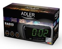 Adler AD 1121 radio Klok Analoog & digitaal Zwart - thumbnail