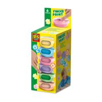 SES Vingerverf pastel 6 kleuren x 45 mL SES Vingerverf pastel 6 kleuren x 45 mL
