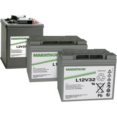 GNB Marathon XL6V180 Loodaccu 6 V 179 Ah Loodvlies (AGM) (b x h x d) 309 x 223 x 172 mm M6-schroefaansluiting Onderhoudsvrij