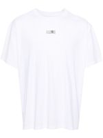 MM6 Maison Margiela t-shirt en coton à patch signature - Blanc - thumbnail