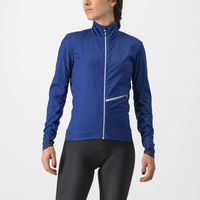 Castelli GO fietsjack fietsjack lange mouw blauw dames M