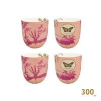 Pip Studio Koffiekoppen - Heritage Roze - 300ml - 4 St. - thumbnail