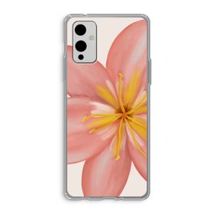 Pink Ellila Flower: OnePlus 9 Transparant Hoesje