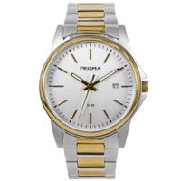 Prisma Herenhorloge staal bicolor P.1697 - thumbnail