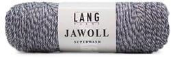 Lang Yarns Jawoll Superwash 151 Blauw/Licht Grijs Melange