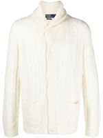 Polo Ralph Lauren cardigan torsadé en cachemire - Blanc