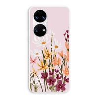 Painted wildflowers: Huawei P50 Transparant Hoesje