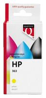 Inktcartridge quantore hp 363 c8773ee geel | 35 stuks