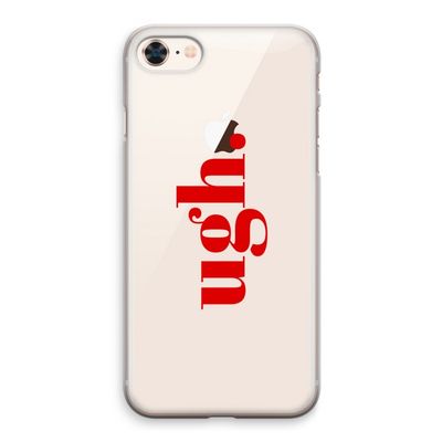 Ugh: iPhone 8 Transparant Hoesje