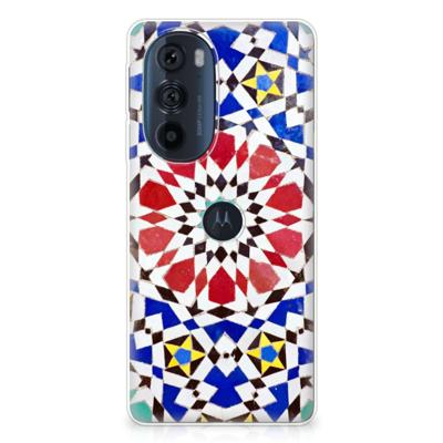 Motorola Edge 30 Pro | TPU | Siliconen hoesje | Mozaïek
