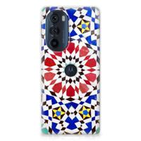Motorola Edge 30 Pro | TPU | Siliconen hoesje | Mozaïek