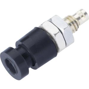 Schnepp EBU 2424 Laboratoriumbus Bus, inbouw verticaal Stift-Ø: 2.4 mm Zwart 1 stuk(s)