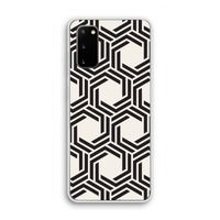 Geometrisch patroon: Samsung Galaxy S20 Transparant Hoesje