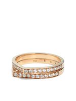 Repossi bague Antifer en or rose 18ct ornée de diamants